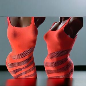 Neon Orange l OS High-stretch l Top, Dress, Cover-up, Lingerie l New